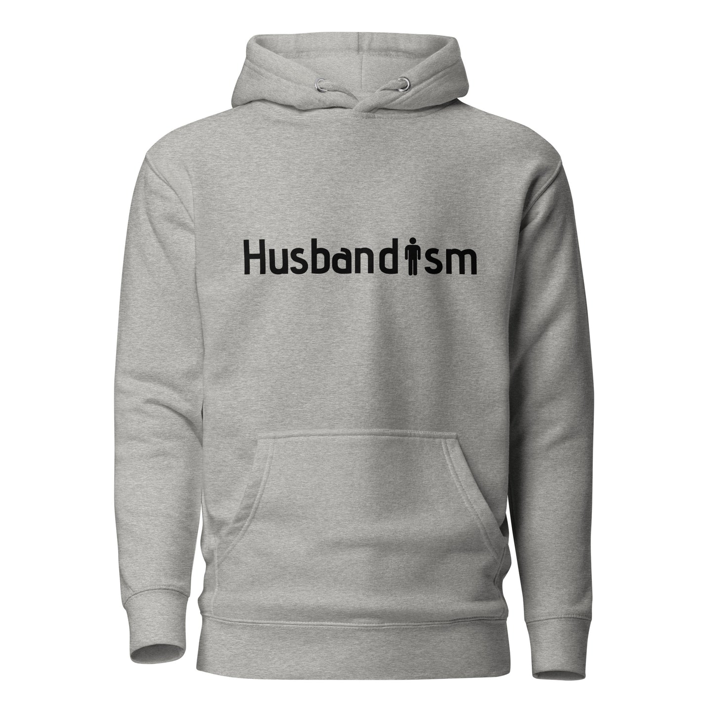 Official HUSBANDISM Hoodie Black Logo