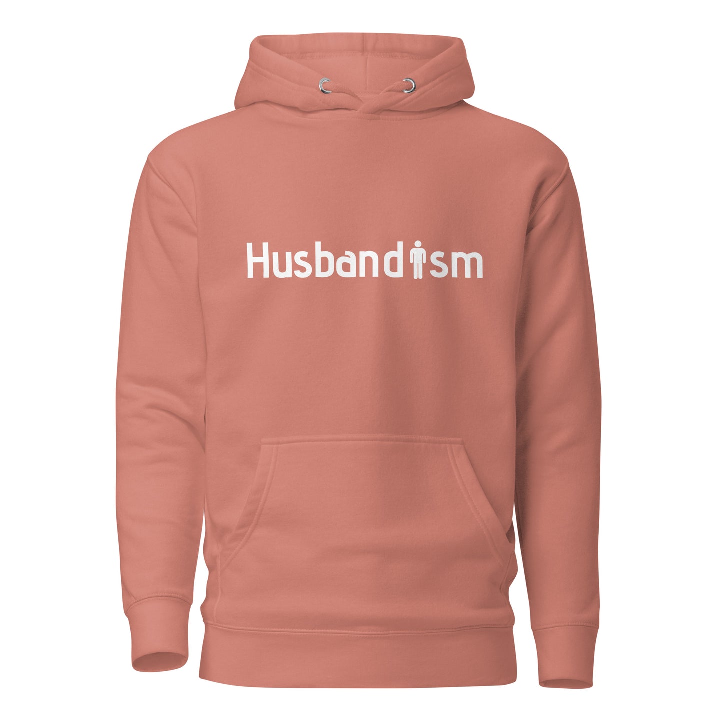 Official HUSBANDISM Hoodie White Logo