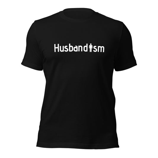 Official HUSBANDISM TEE White Logo